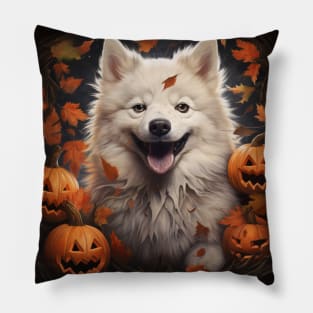 Halloween Eskimo dog Pillow