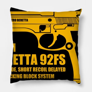 Beretta 9mm Pillow