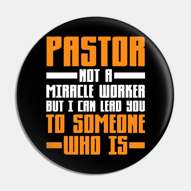 Pastor Minister Pin by KAWAIITEE