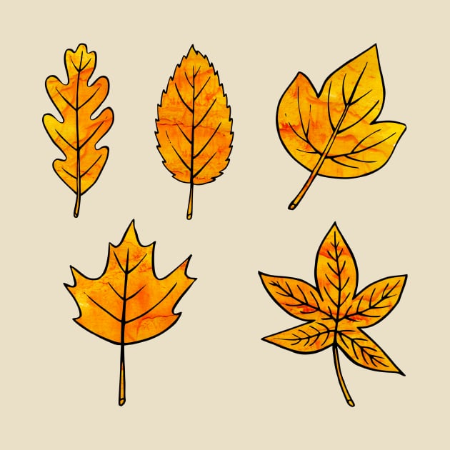 Yellow Leaves by Olooriel