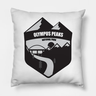 Olympus Peaks Pillow