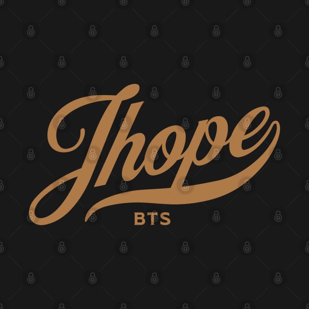 BTS Jhope Jung Hoseok name typography Morcaworks by Oricca