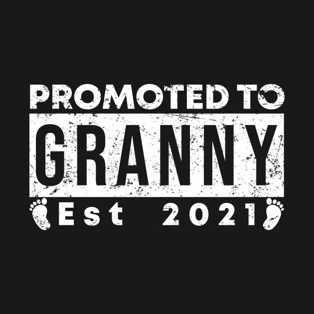 Vintage Promoted to Granny 2021 new Grandmother gift Granny by Abko90