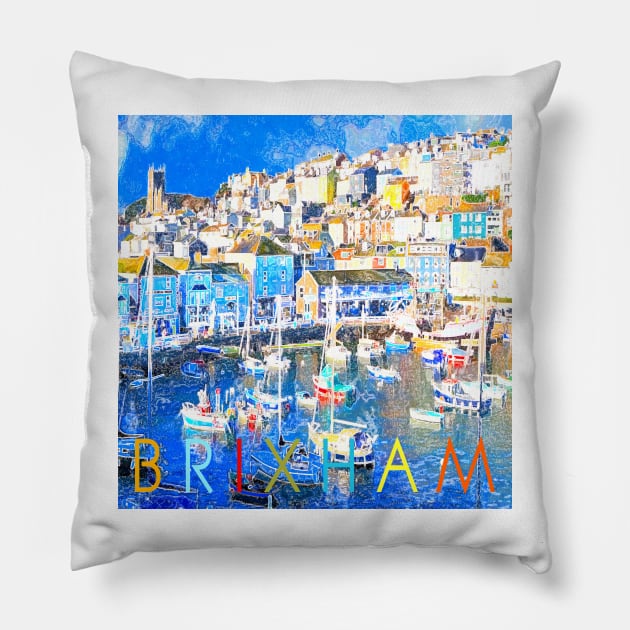 Brixham Pillow by TravelTs