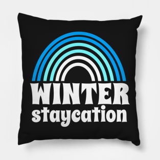 Matching Family Christmas Staycation Winter Break Pillow