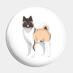 Akita Dog Pin