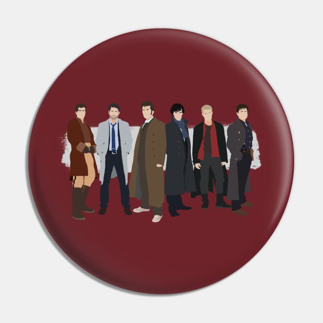 The Badass Long Coat Club Pin by MrSaxon101