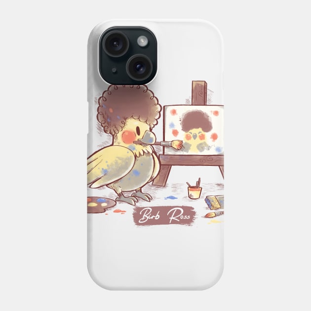 Birb Ross Phone Case by TechraNova