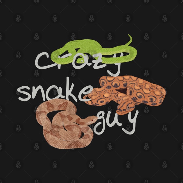 Crazy Snake Guy by ahadden