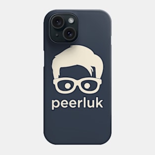 peerluk logo light. Phone Case