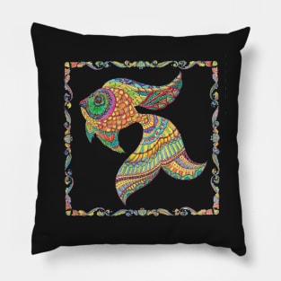 Golden Fish Pillow