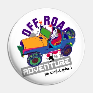 Off Road Adventure Pin