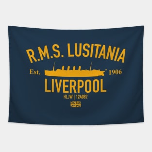 RMS Lusitania Tapestry