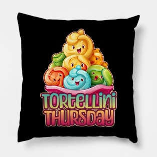 Tortellini Thursday Foodie Design Pillow