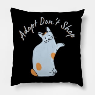 Adopt Don't Shop Pillow