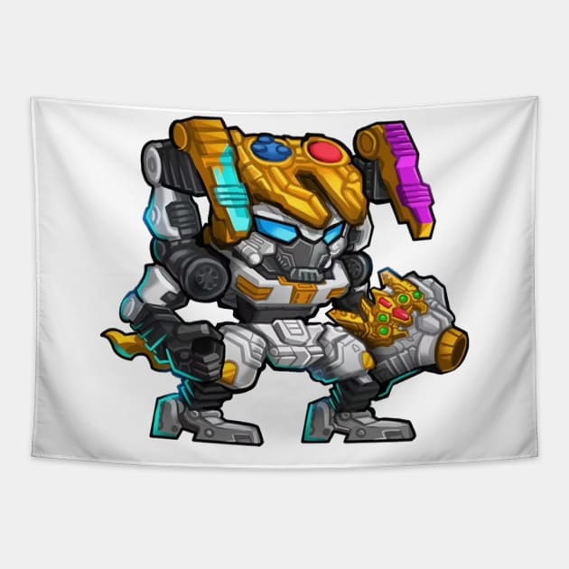 Ohsama Sentai King-ohger Tapestry by mprokolo corgi