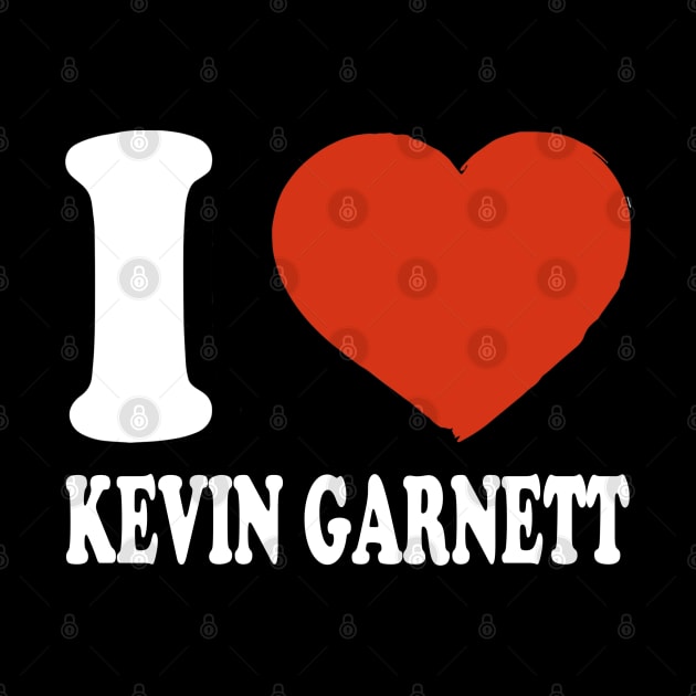 Graphic I Love Garnett Personalized Name Sports by Cierra Bauch