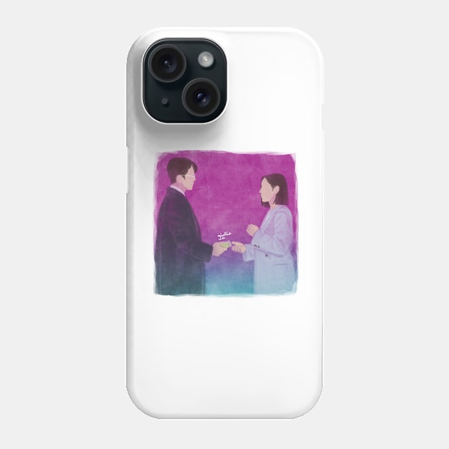 Business proposal FANART 03 -Sung hoon x Young seo Phone Case by Giullia - Yeppeunyeppeun Art