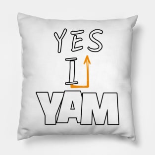 Yes I YAM Couples Heartwarming Series Pillow