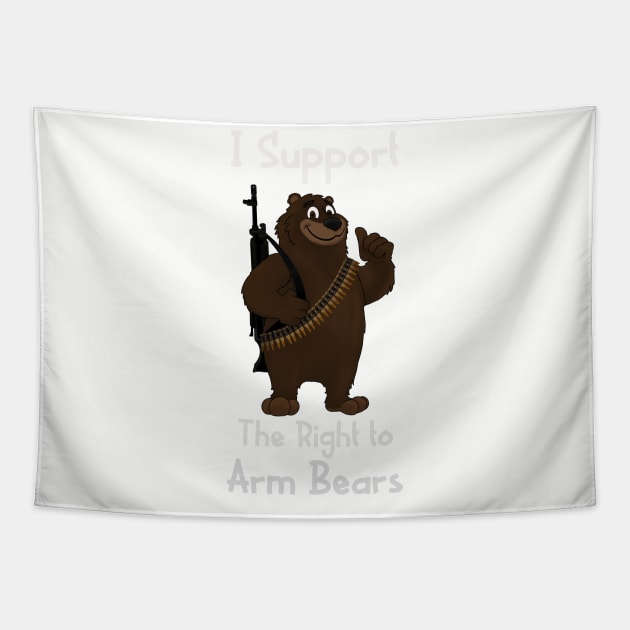 Bear arms Tapestry by 752 Designs