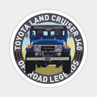 4x4 Offroad Legends: Toyota Land Cruiser J40 Magnet