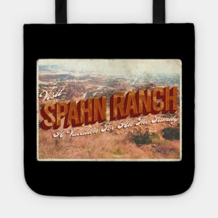 Spahn Ranch Postcard Design Tote