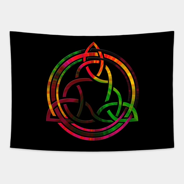 celtic trinity knot Tapestry by MellowGroove