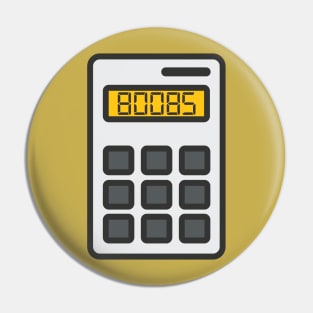 Calculator Boobs Pin