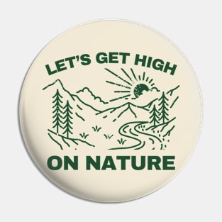 Hiking High on Nature Pin