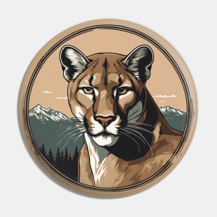 Mountain Lion Pin