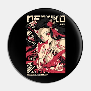 Nezuko Kamado - Demon Slayer Design Pin