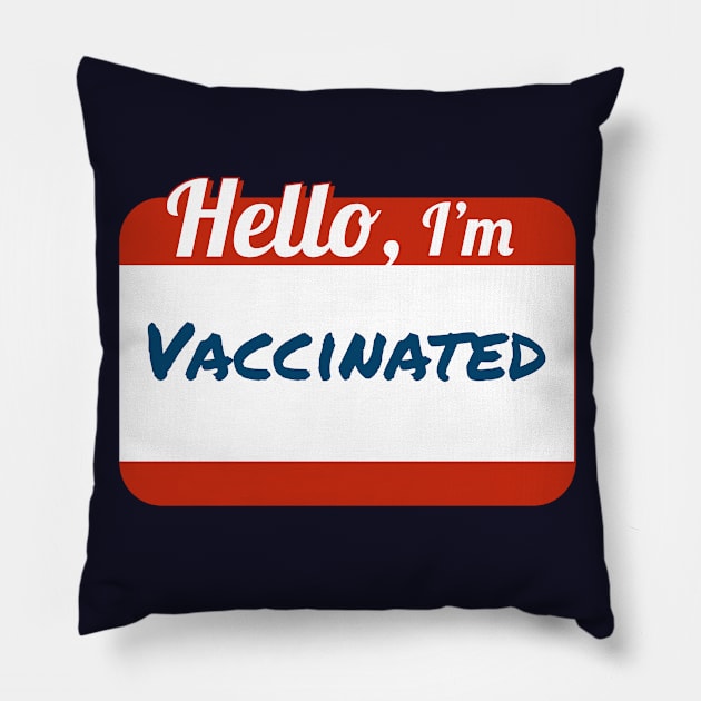 Vaccinated Pillow by Nixart