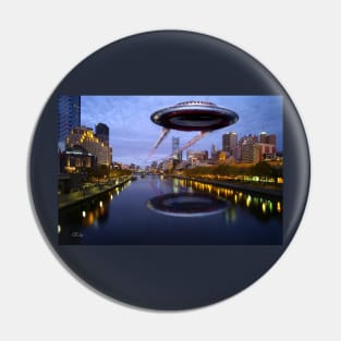 UFO Melbourne Pin