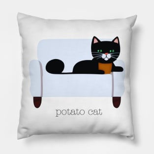 Potato Couch Cat Pillow