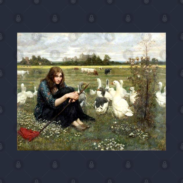 Goose Girl - Valentine Cameron Prinsep by forgottenbeauty