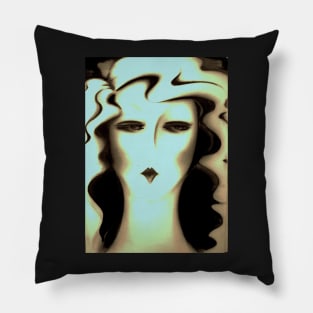 ART DECO AUTUMN Jacqueline Mcculloch Pillow