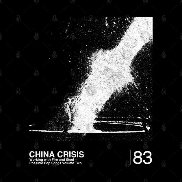 China Crisis / Minimalist Graphic Design Fan Artwork by saudade