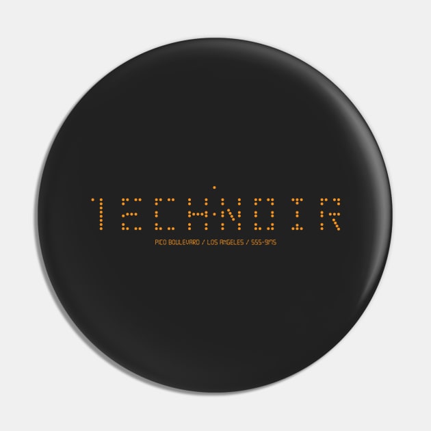 Terminator / 1984 / Tech Noir Club Pin by BadBox