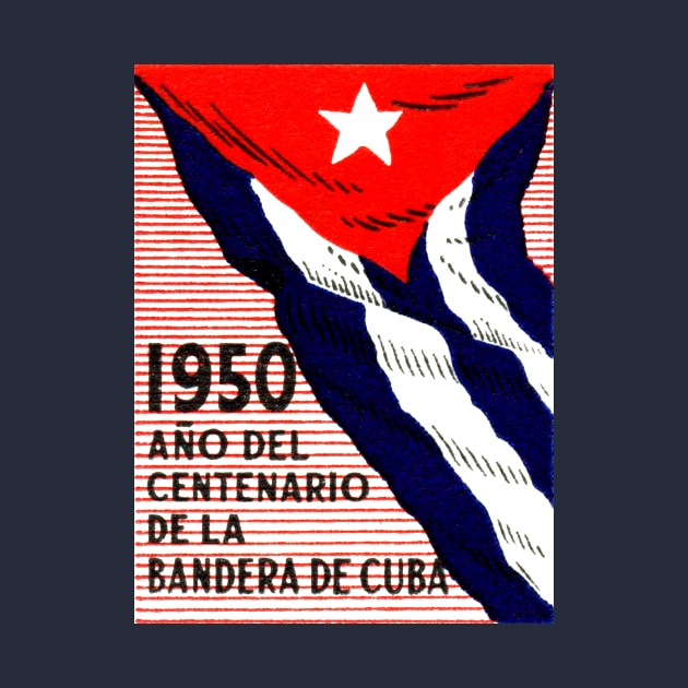 1950 Cuban Flag Centennial by historicimage