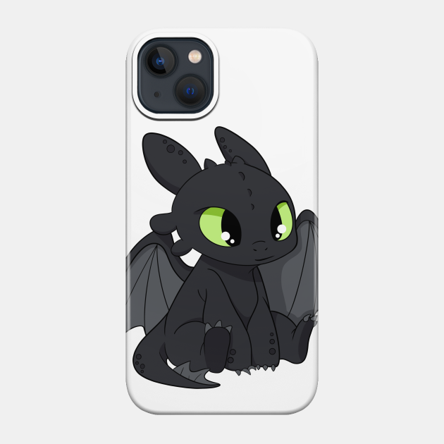 سنر Pretty Toothless, Night fury fanart, How to train your dragon ... coque iphone 7 How to Train The Dragon