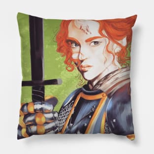 girl knight Pillow