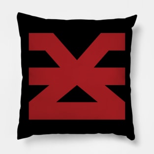 Red Chaotic Murder Pillow