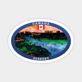 Sudbury Canada Travel Magnet