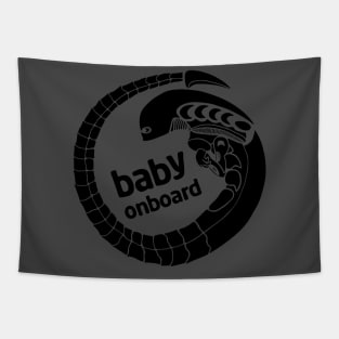 Baby onboard Tapestry