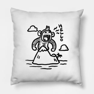 Kingkong : Hello!! ( back ) Pillow