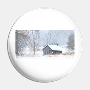 Winter Shack Pin