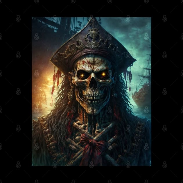 Pirate skeleton by Geek Culture