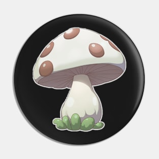 Cute Classic Mushroom Pin