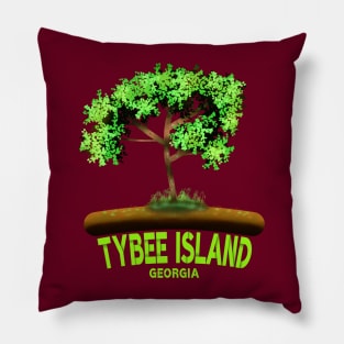 Tybee Island Georgia Pillow