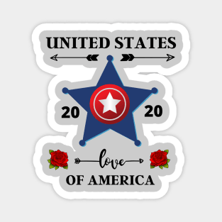 UNITED STATES OF AMERICA Magnet